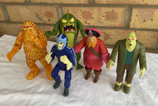 Scooby Doo action Figure Bundle x 8 inc Villains, Monsters  Hanna Barbera