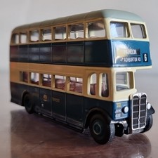 Corgi OOC 40402 AEC Regent II Weymann Bus Newcastle Route 6 Blue/Cream Unboxed