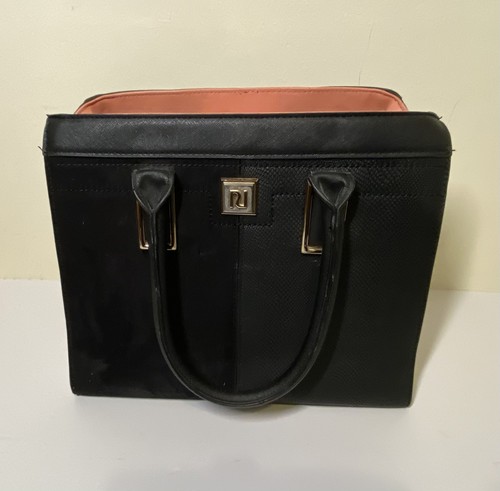 River island large black suede - river,