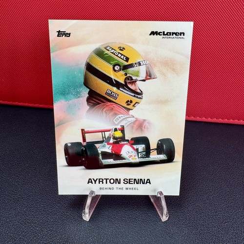 Topps mclaren formula ayrton - topps,