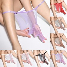 Men Seamless Sheer See Through