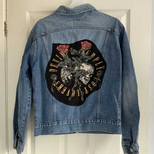 Mono custom denim jacket large - mono,