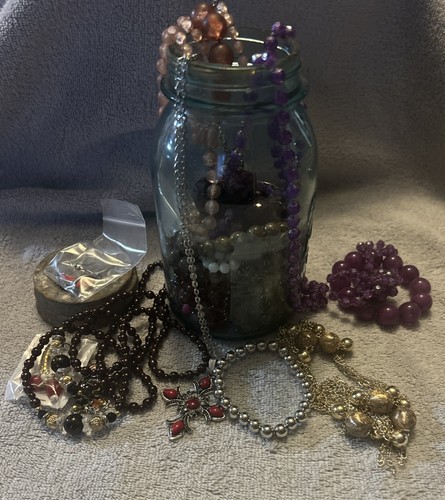 Mystery jewelry jar - 1, lb