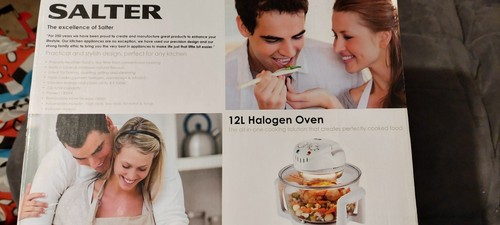 New 12l halogen oven - new, salter