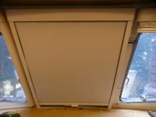 Caravan window blind, insect