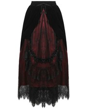 Dark in Love Long Gothic Skirt