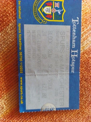 2001 tottenham v - 29/9/2001,