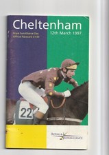 Race card Cheltenham March