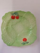 Beswick Ware 'Saladware' Square Dessert Plate 20cmL&W (Pottery is Crazed)