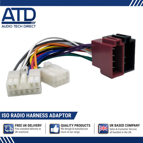 Car radio iso - harness, adaptor