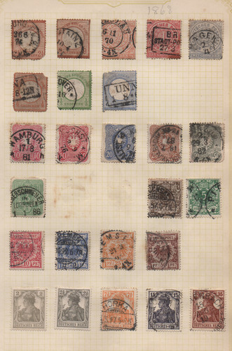 Germany 1868 1942 - germany, used