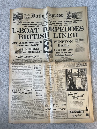 Daily express newspaper - daily,