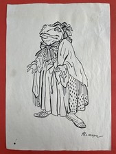 Arthur Rackham Drawing on