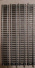 4 Single Railway Track pre-owned  Length 220mm 22cm