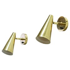 Mid Century Brass Wall Lamp