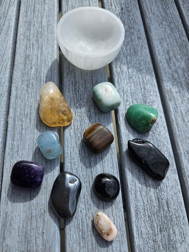 Calming crystal bundle set - crystal,