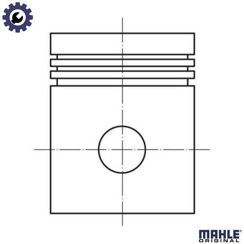 Piston 015 std for - 00,