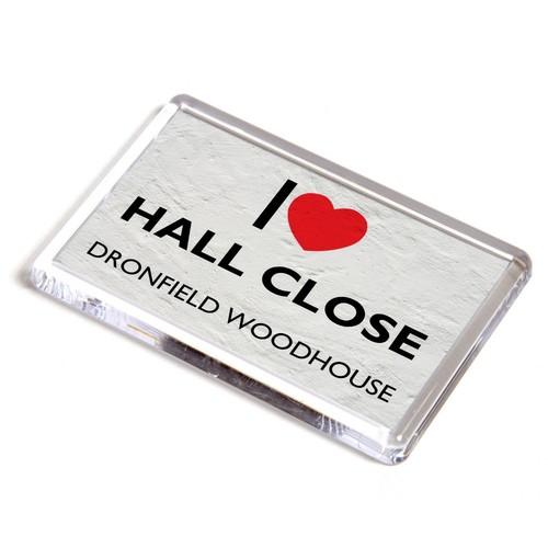 Fridge magnet love hall - fridge,