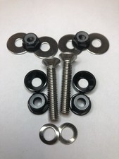 Lambretta Front Damper Fixing Kit Black