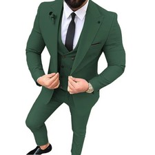 Mens 3 Piece Slim Fit Wedding