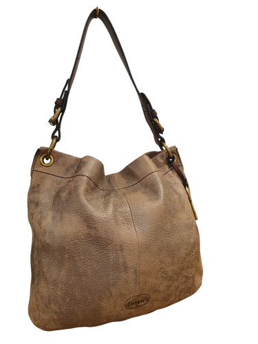 Fossil gold hobo bag - , leather