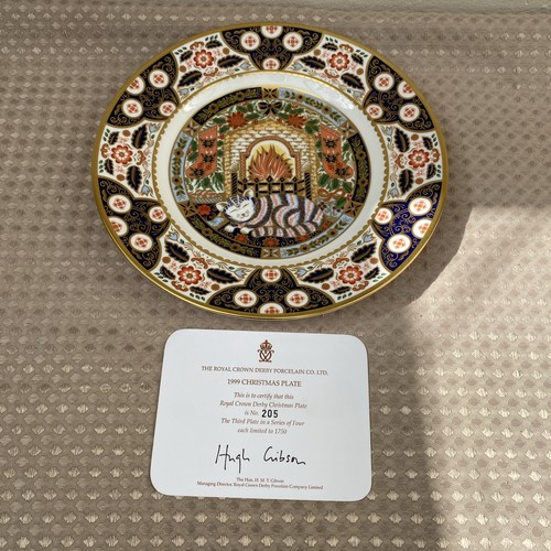 Royal crown derby imari - royal, cat