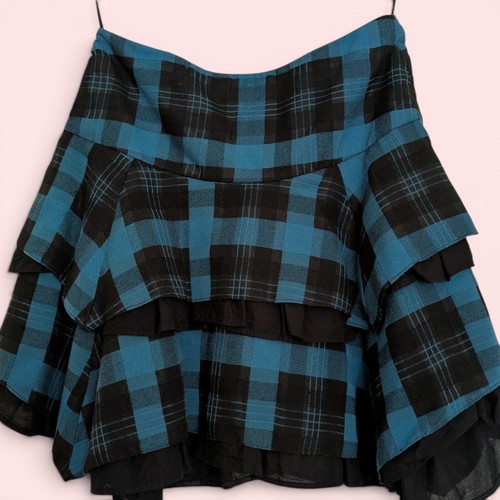 Next plaid skirt teal - plaid, uk