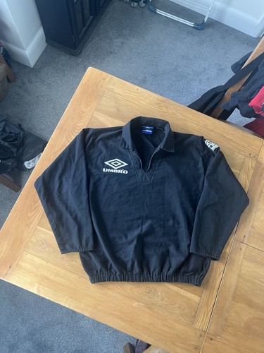 Vintage 90s black - umbro, drill