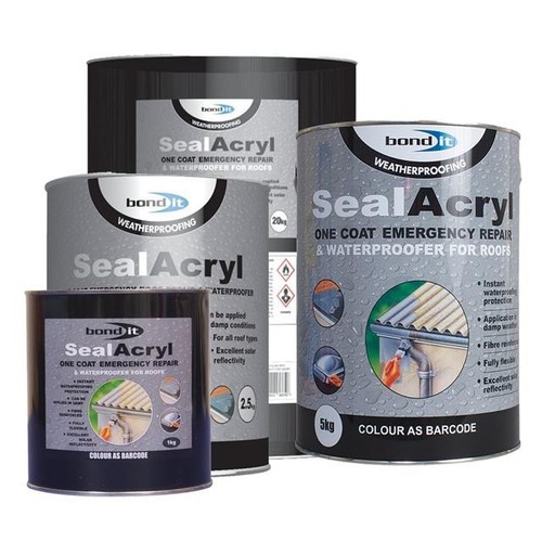 Seal acryl roof repair paint - roof,