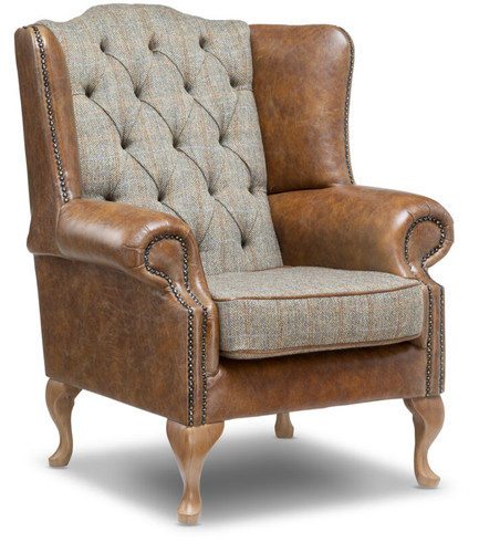 Chesterfield highback chair - highback,