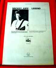 Mickey Jupp's Legend Vintage ORIGINAL 1978 Press/Magazine ADVERT Poster-Size