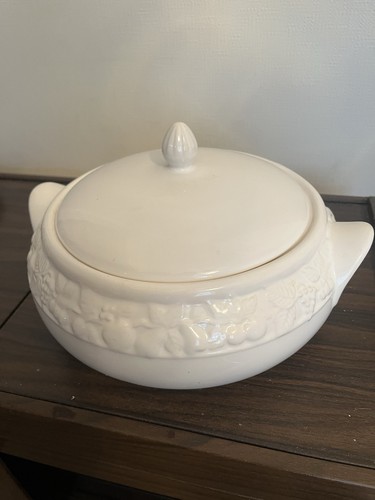Ceramic retro large soup - ceramic, turin