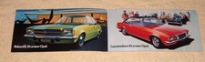 Opel Rekord II & Commodore