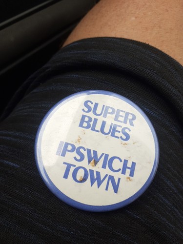 Ipswich town vintage badge - ipswich,