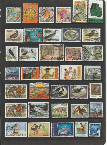 Zambia 101 different used - zambia,