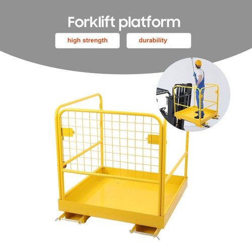Forklift safety cage - safety,