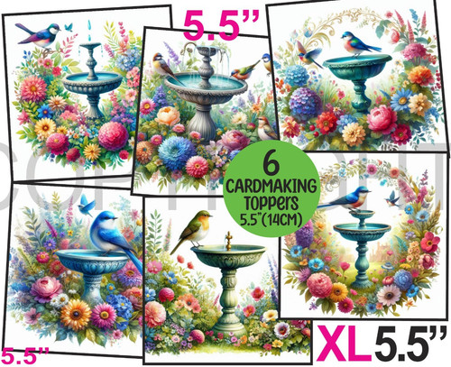 Card toppers 5 - 6,