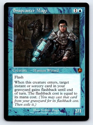Snapcaster mage - snapcaster, frame)