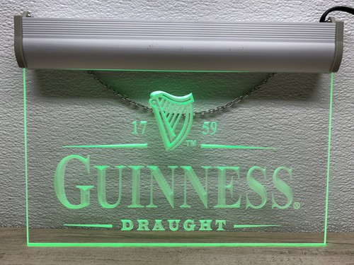 Guiness draught 1759 green - guiness, led