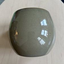 1 x Rayware Light Brown khaki And Cream Hug Mug Ceramic 9cm Tall VGC