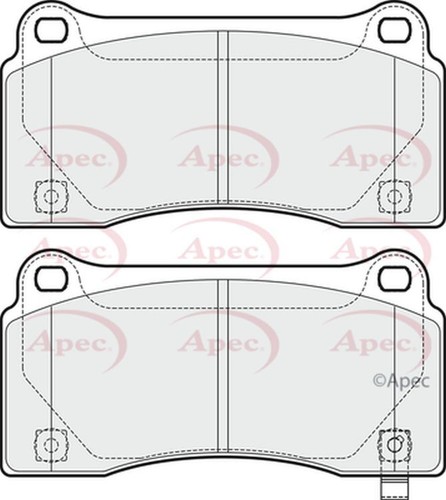 Apec brake pads - apec, r90