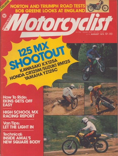 Motorcyclist magazine august - -,