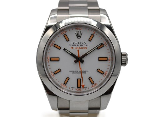 Rolex milgauss 116400 white - milgauss,