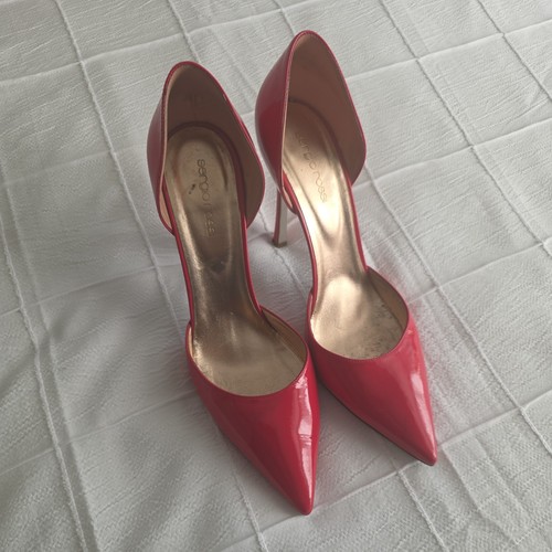 Sergio rossi pink red - rossi, patent