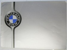 FRAZER-NASH BMW Type 326 Saloon Cabriolet Models Car Sales Brochure