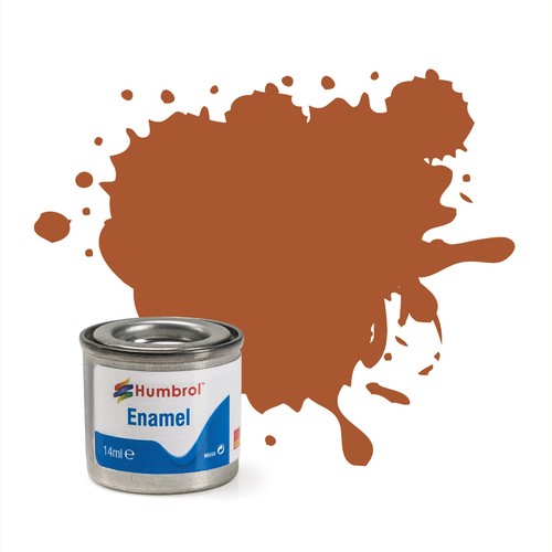 Humbrol enamel leather - enamel,