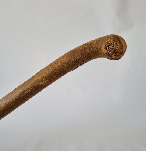 Vintage knob stick - stick, hazel