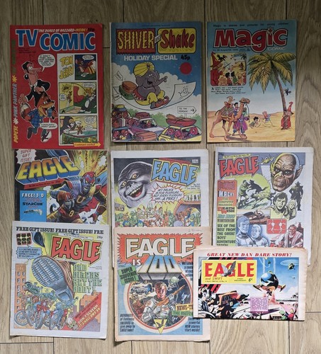 67x rare brit - rare, comic