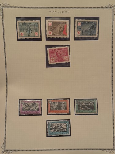 German occupation stamps mint - occupation,