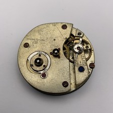 Antique Baume Geneve Key Wind Pocket Watch Movement CB - Spares Repairs